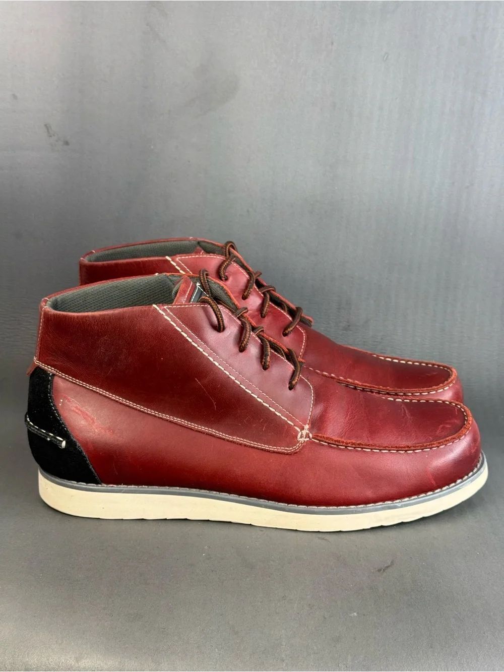 KLR Kendrick leather chukka boot shoes memory foam insoles men’s size 11.5